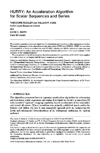 عجله کنید ، شتاب توالی ها