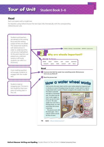 ﻿Oxford Discover: 3: Writing و Spelling (SB با کلید پاسخ)
