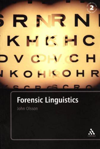 ﻿زبان شناسی قانونی: درآمدی بر زبان، جرم و قانون
