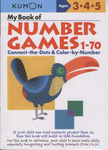 ﻿انتشارات کومون. بازی My Book Of Numbers 1-70