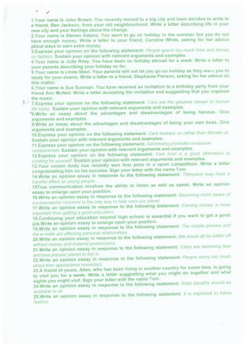 ﻿موضوعات انشا برای تکالیف