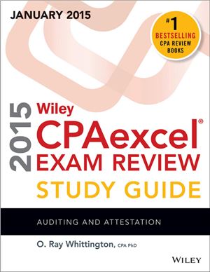 Wiley CPAexcel Exam Exam 2015 راهنمای مطالعه ژانویه: حسابرسی و گواهینامه