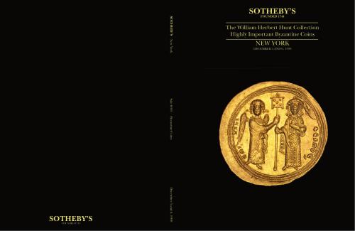 ﻿مجموعه سکه های بیزانسی بسیار مهم ویلیام هربرت هانت / Особо значимая коллекция монет Вильяма Герберта Ханта