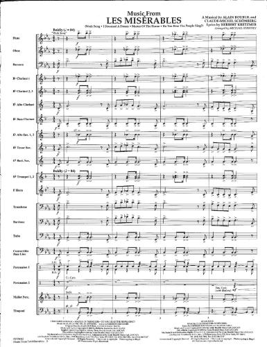 موسیقی از Les Miserables