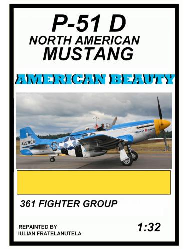 ﻿P-51D موستانگ. زیبایی آمریکایی