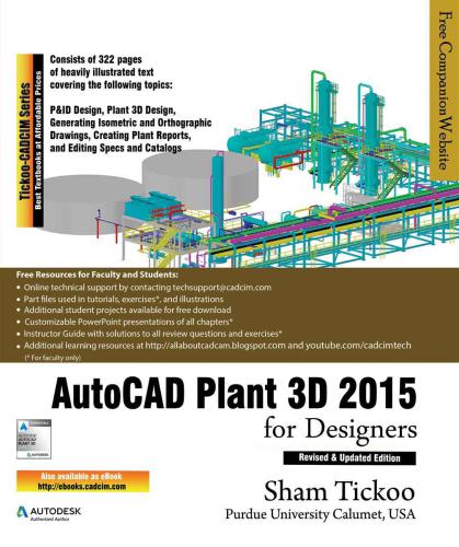 ﻿AutoCAD Plant 3D 2015 برای طراحان