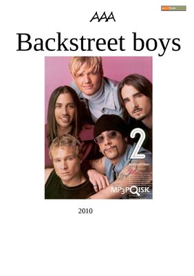 ﻿Backstreet Boys (کتاب شعر)