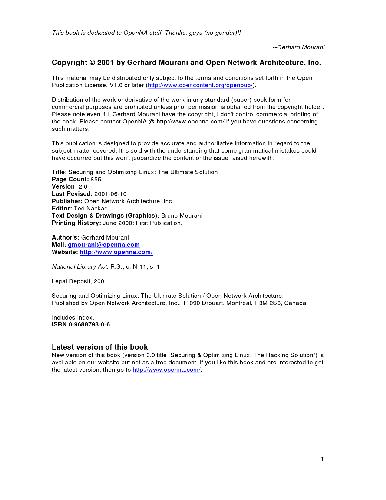 ﻿معماری شبکه باز و بهینه سازی راه حل نهایی لینوکس