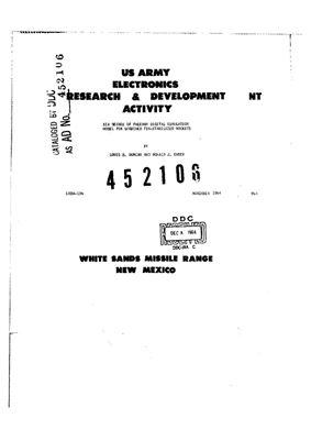 ﻿مدل شبیه سازی دیجیتال شش درجه آزادی برای راکت های تثبیت شده با باله هدایت نشده