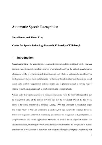 ﻿تشخیص خودکار گفتار