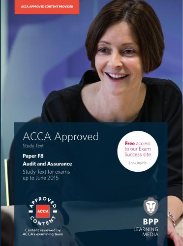 ﻿متن مطالعه ACCA F8 Audit and Assurance 2015