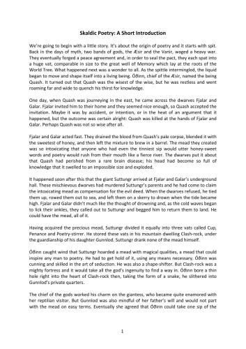 ﻿مقدمه ای بر شعر اسکالدی