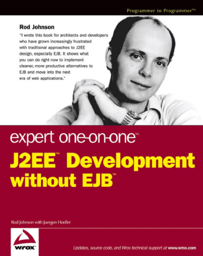 توسعه یک به یک J2EE متخصص بدون EJB