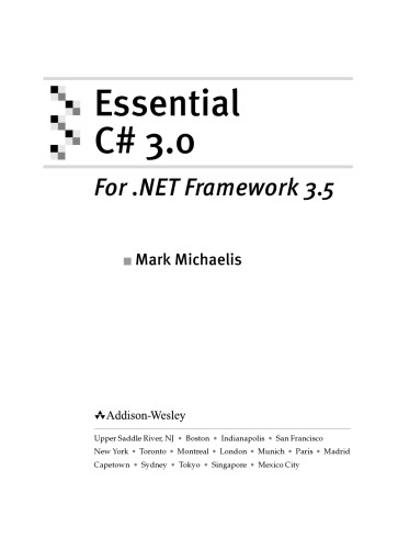 ﻿Essential C# 3.0: برای .NET Framework 3.5