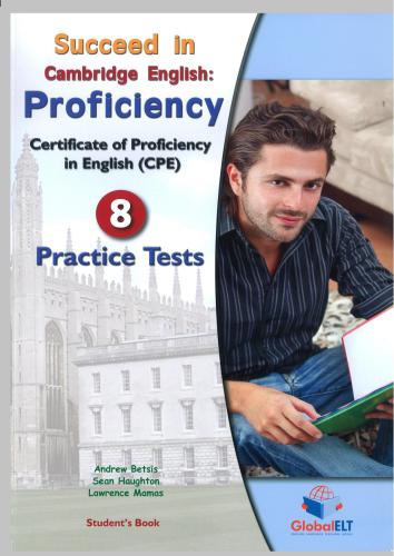 ﻿Succeed In Cambridge English: Proficiency 8 Practice Tests کتاب دانش آموز