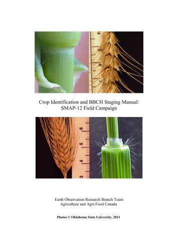 ﻿Crop Identification and BBCH Staging Manual: SMAP-12 Field Campaign