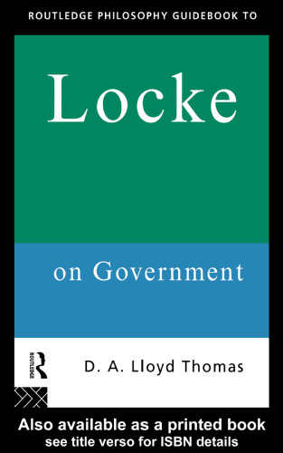 ﻿کتاب راهنمای فلسفه روتلج برای لاک در مورد دولت