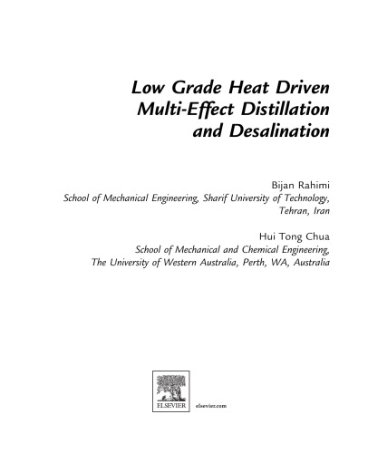 ﻿تقطیر و نمک زدایی چند اثر حرارتی درجه پایین