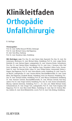 ﻿دستورالعمل های بالینی برای ارتوپدی و جراحی تروما. یک جلد در دستورالعمل های بالینی