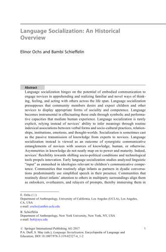 ﻿جامعه پذیری زبان