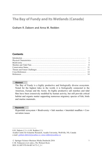 ﻿کتاب تالاب: دوم: توزیع، توصیف و حفاظت