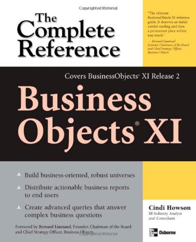 BusinessObjects XI (نسخه 2): مرجع کامل
