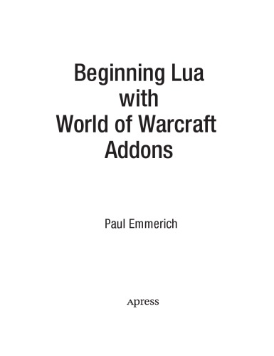 ﻿شروع Lua با افزونه های World of Warcraft