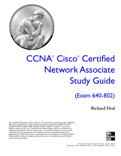 راهنمای مطالعه شبکه همکار معتبر CCNA سیسکو (آزمون 640-802)