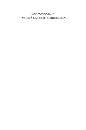 ﻿ژان واکلین: از مونس تا دادگاه بورگوندی