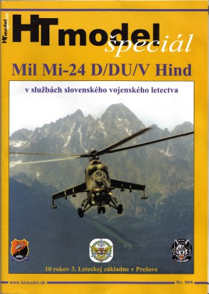﻿Mil Mi-24 DDUV Hind در نیروی هوایی اسلواکی (HT Model Special 904)