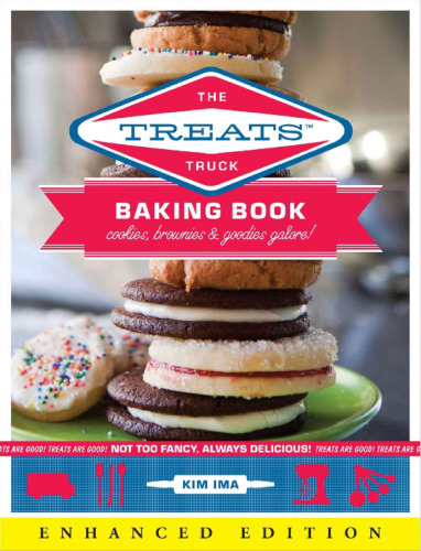 ﻿کتاب شیرینی پزی با کامیون غذاها: کلوچه ها، براونی ها و خوراکی های فراوان!