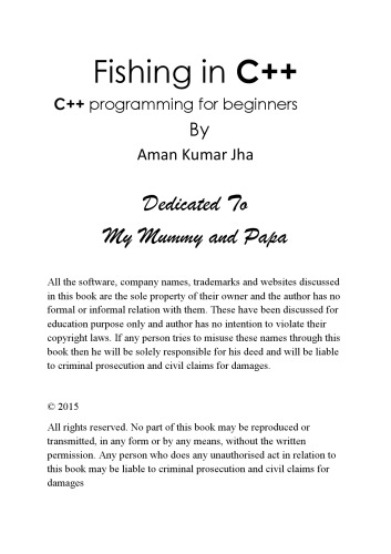 ﻿ماهیگیری در C++: برنامه نویسی C برای مبتدیان