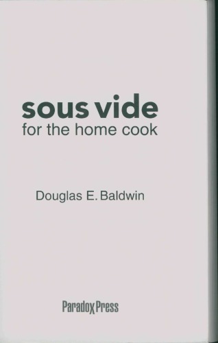 ﻿Sous vide برای آشپز خانه