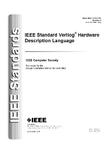 ﻿IEEE Std 1364-2001: Verilog Hardware Description Language