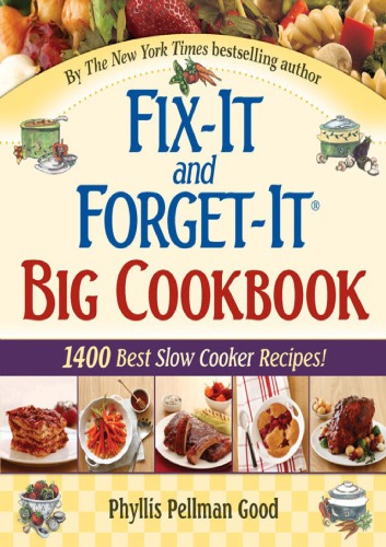 ﻿Fix-It and Forget-It Big Book: 1400 بهترین دستور العمل های اجاق گاز آهسته!