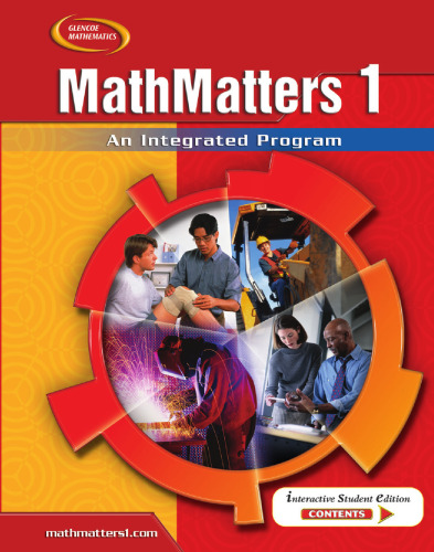 ﻿MathMatters 1: An Program Integrated, Student Edition