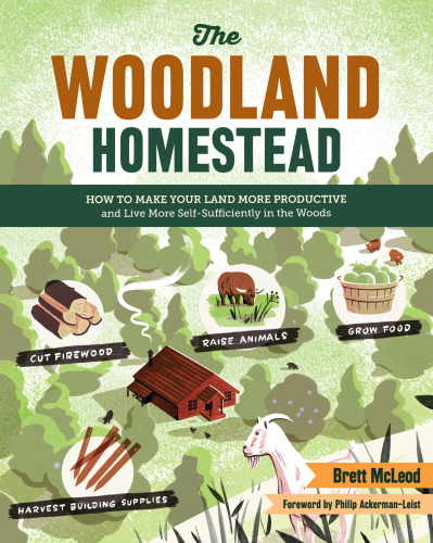 ﻿The Woodland Homestead: چگونه می توان زمین خود را بهره وری تر کرد و در جنگل به طور خودکفاتر زندگی کرد