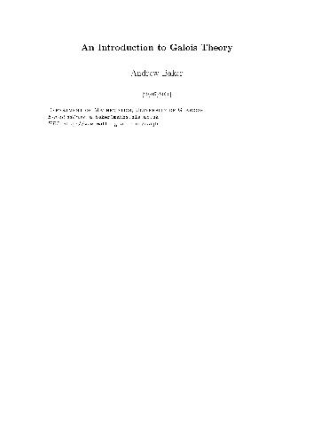 مقدمه ای بر تئوری گالوی 001