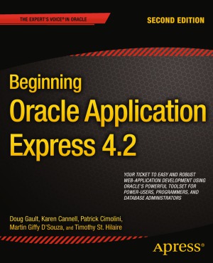 ﻿آغاز برنامه Oracle Application Express 4.2