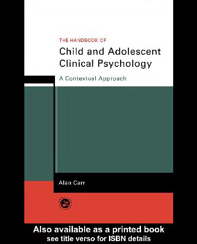 ﻿کتاب راهنمای روانشناسی بالینی کودک و نوجوان با رویکرد زمینه ای