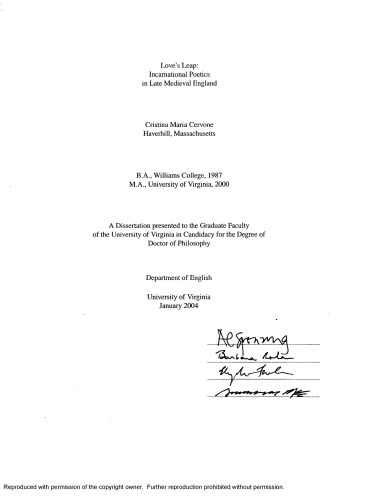 ﻿جهش عشق: شعرهای تجسمی در انگلستان اواخر قرون وسطی