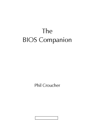 ﻿The BIOS Companion کتابی که همراه مادربرد شما نیست!