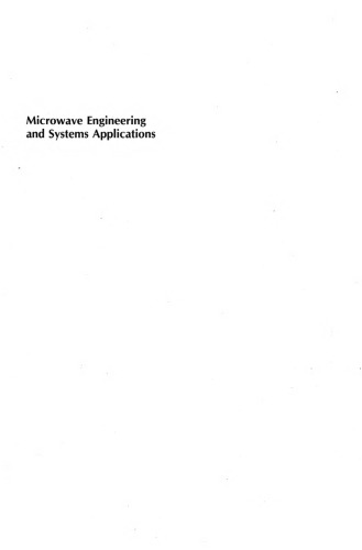 ﻿مهندسی مایکروویو و کاربردهای سیستم