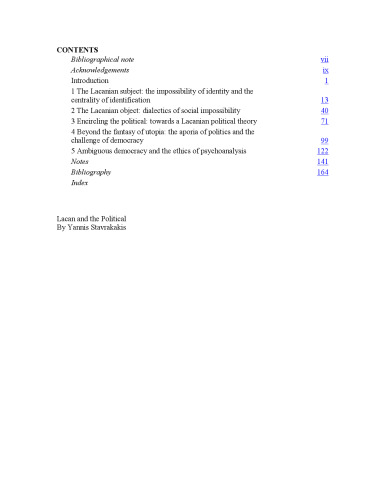 ﻿لاکان و امر سیاسی