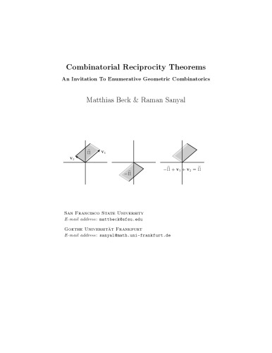 ﻿قضیه های متقابل ترکیبی: دعوت به ترکیبی هندسی شمارشگر [پیش نویس]