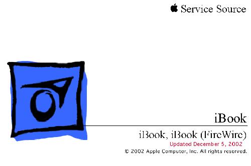 ﻿دفترچه راهنمای سرویس اپل iBOOK Firewire