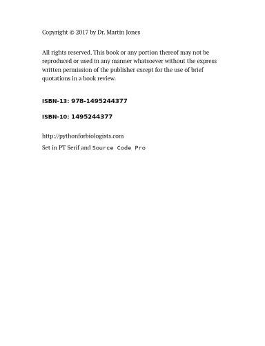 پایتون پیشرفته برای زیست شناسان