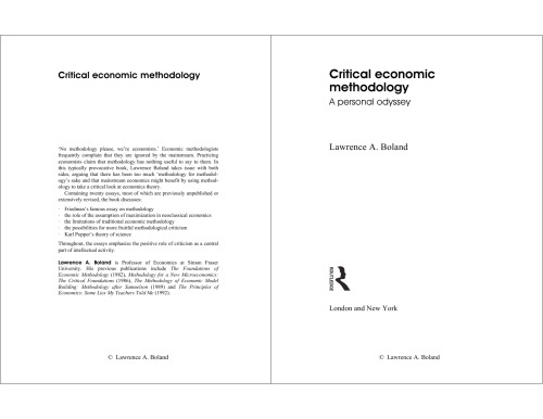 متدولوژی اقتصادی بحرانی