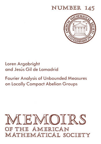 ﻿تجزیه و تحلیل فوریه از اقدامات نامحدود در گروه های آبلی فشرده محلی