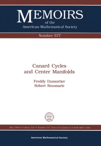 ﻿Canard Cycles and Center Manifolds